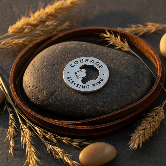 Courage Blessing Ring Lifestyle