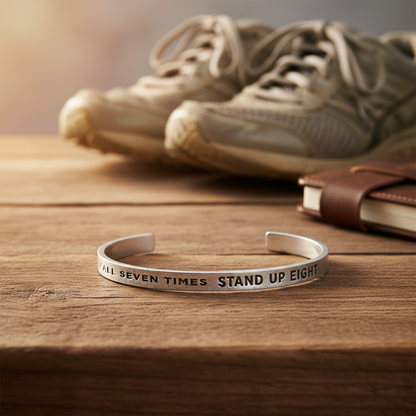 Fall Seven Times Stand Up Eight - Lifestyle Image