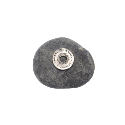 Courage Strength Courage Meditation Stone - Healing & Empowerment Gift