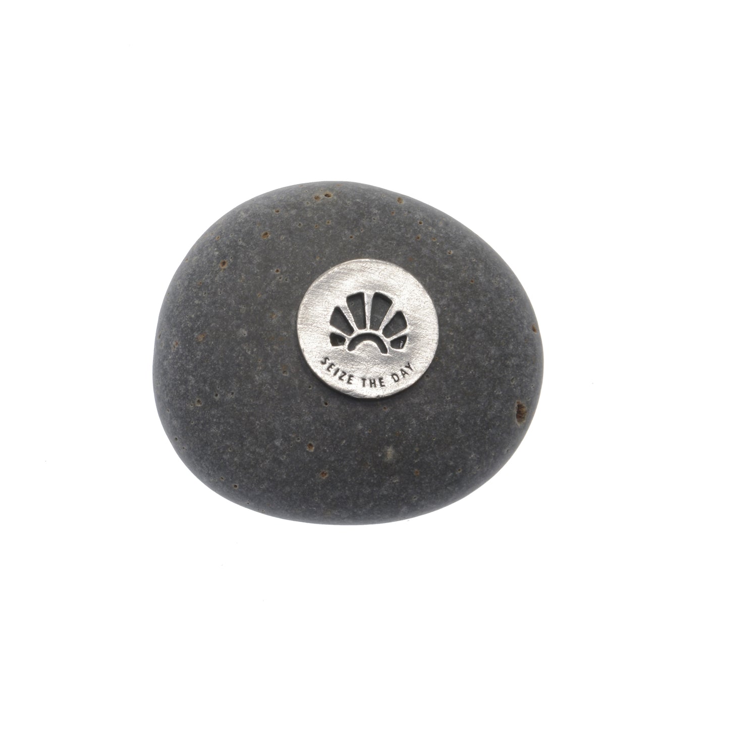 Seize The Day - Meditation Stone