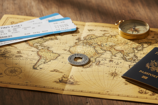 Journey Blessing Ring Token on Map