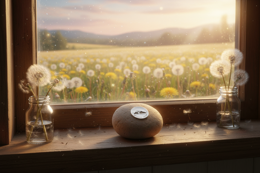 Miracles Happen meditation stone with better proportions