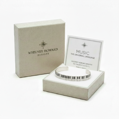 Music Piano Cuff Gift Box