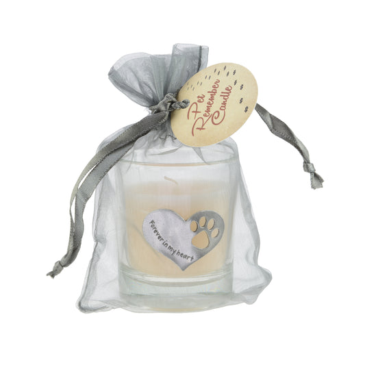 Forever in My Heart Pet Memorial Candle