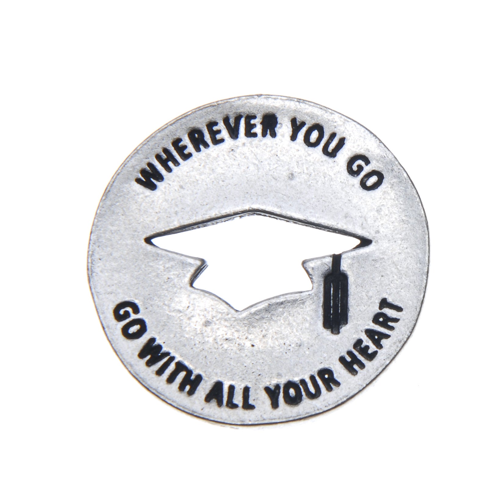 Graduation Blessing Ring (on back - wherever you go, go with all your heart) - Whitney Howard Designs