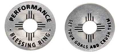 Performance Blessing Ring front and back