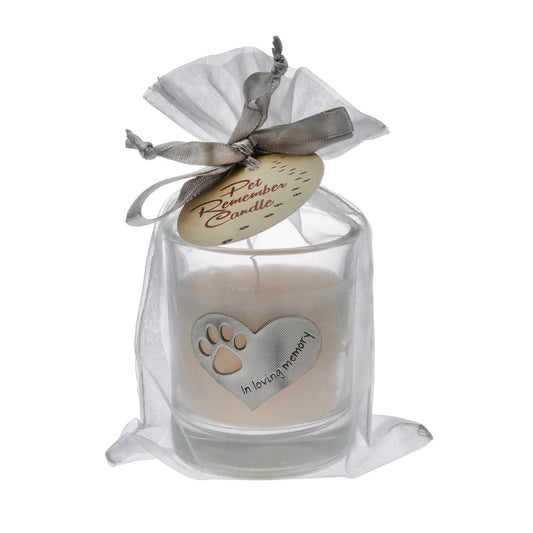 In Loving Memory Memorial Candle