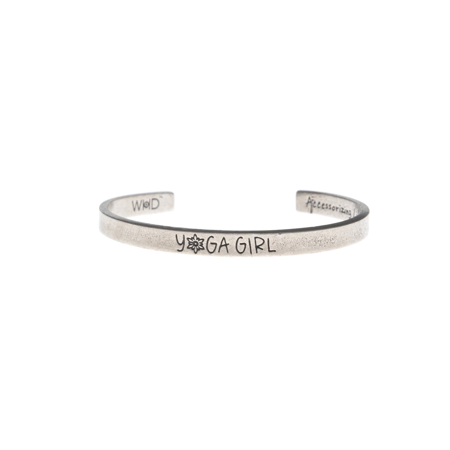 Yoga Girl Quotable Cuff Bracelet