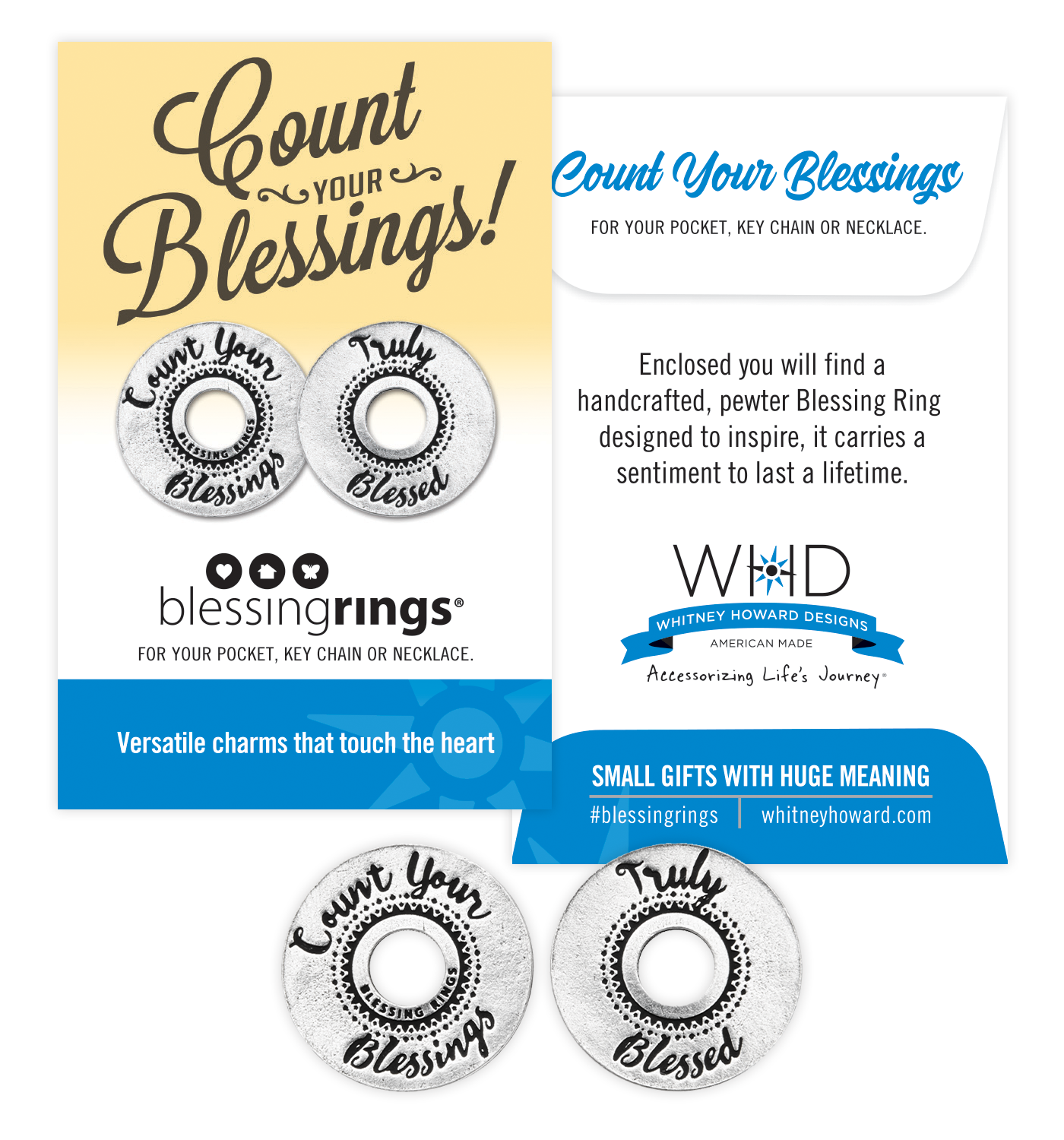 Count Your Blessings Blessing Ring Envelope