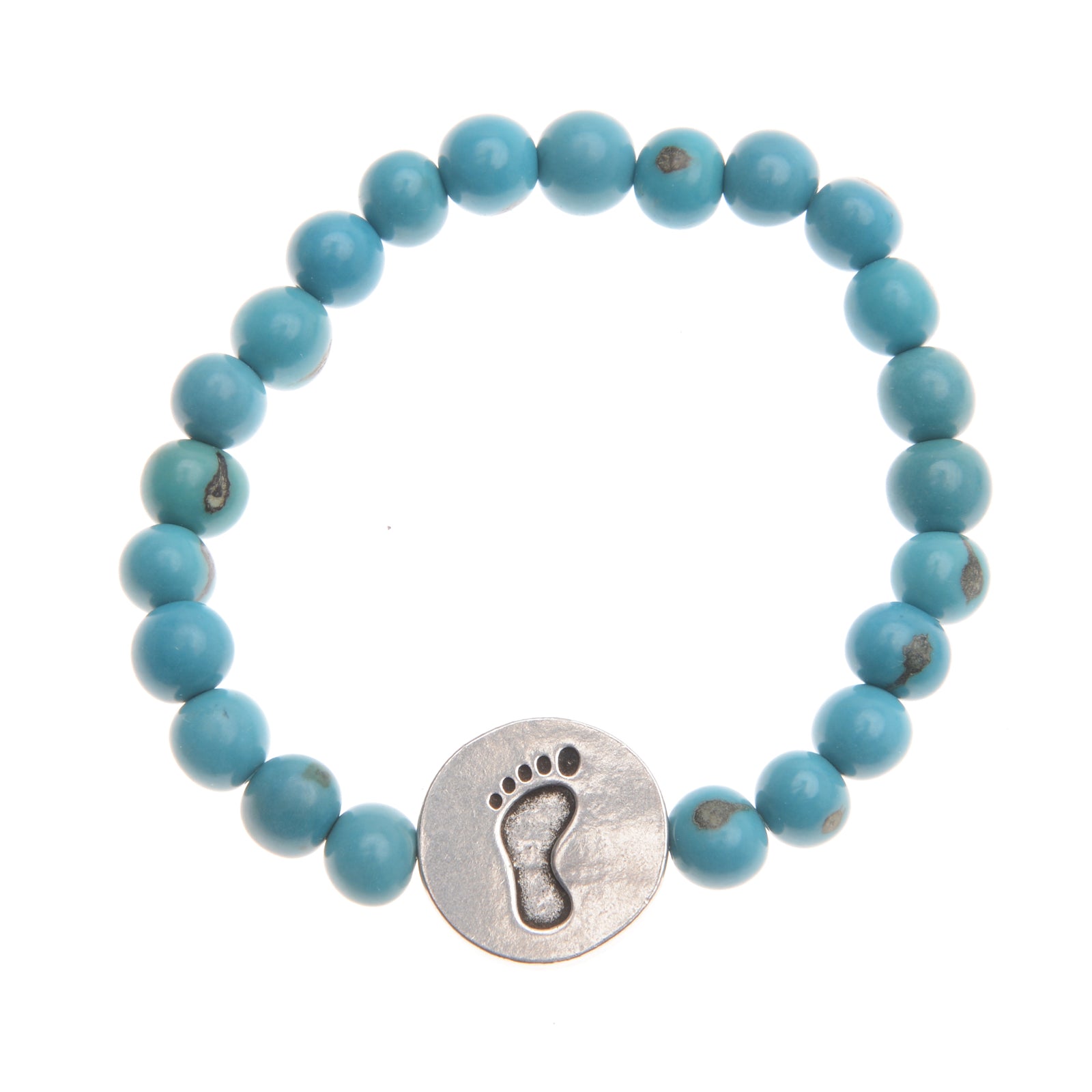 Walking Strong Bracelet - Turquoise ACAI Seeds of Life Bracelets - Whitney Howard Designs