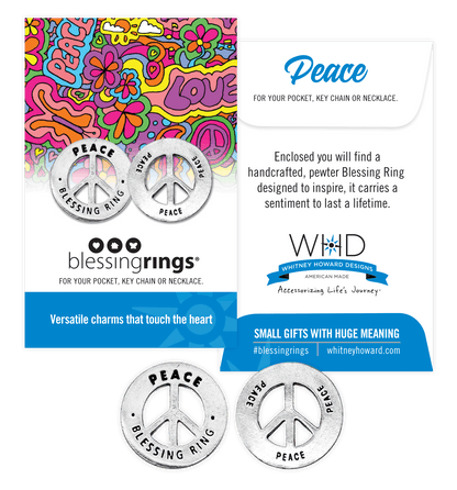 Peace Blessing Ring Charm