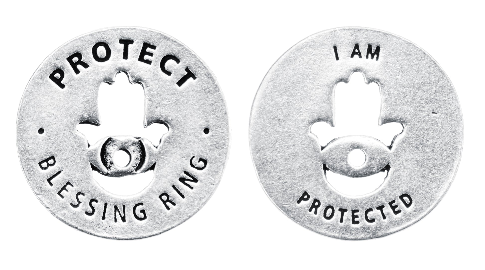 Protect Blessing Ring front and back
