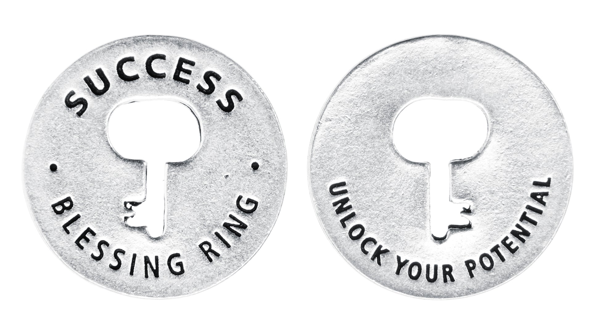 Success Blessing Ring front and back