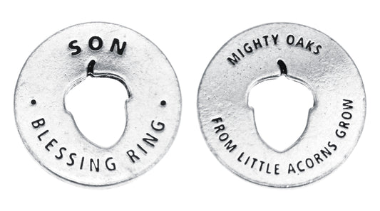 Son Blessing Ring front and back