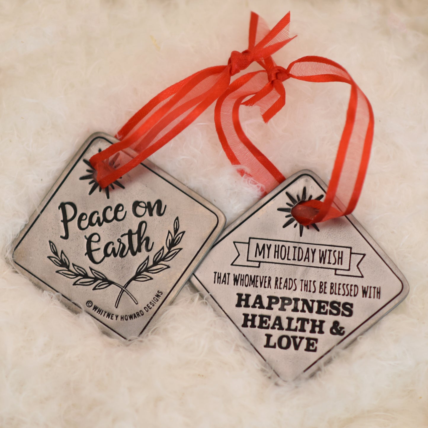 Peace on Earth Holiday Ornament