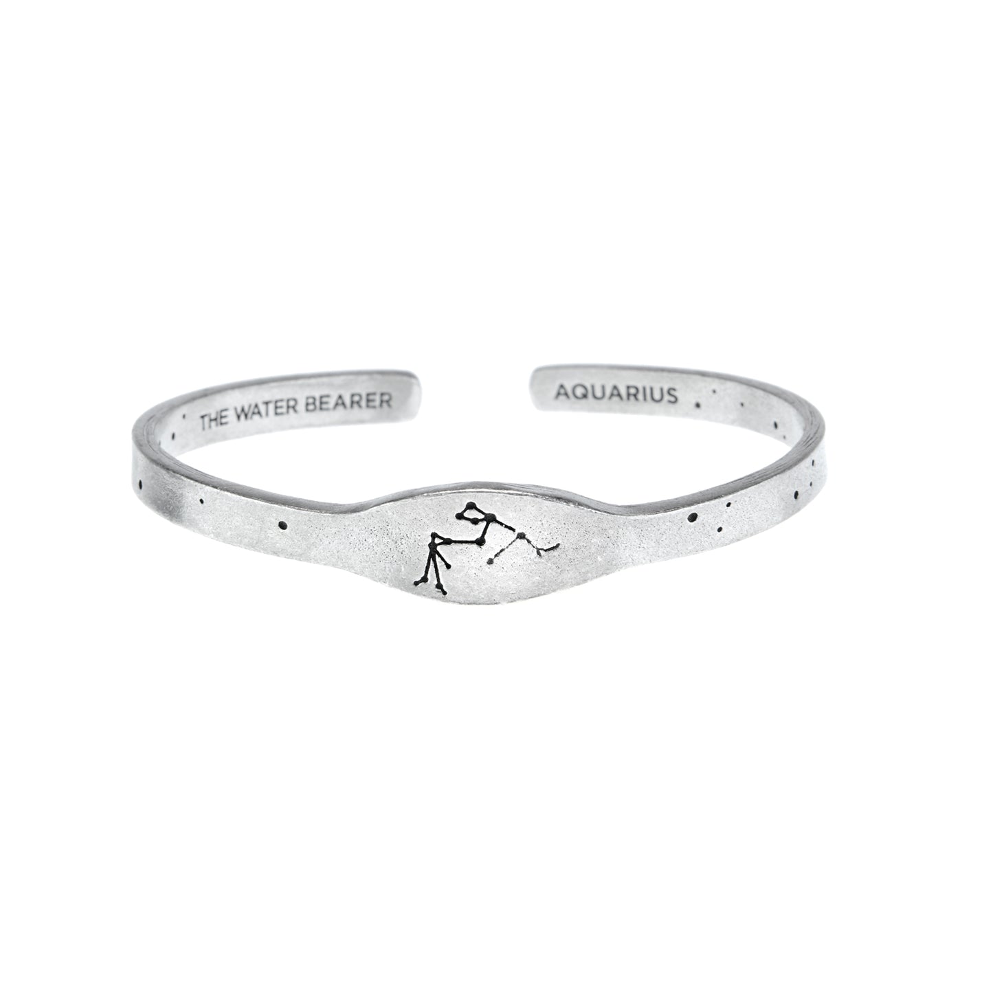 Zodiac Cuff Bracelet - Aquarius