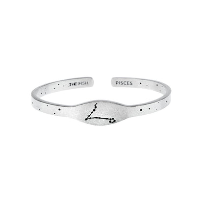 Zodiac Cuff Bracelet - Pisces