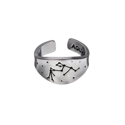 Zodiac Ring - Aquarius - Celestial