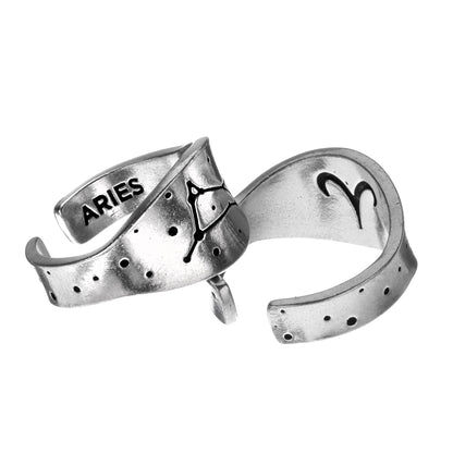 Zodiac Ring - Aries - Celestial