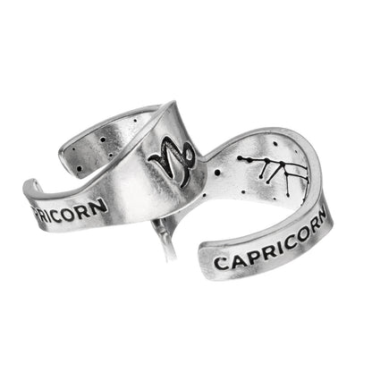 Zodiac Ring - Capricorn - Symbol