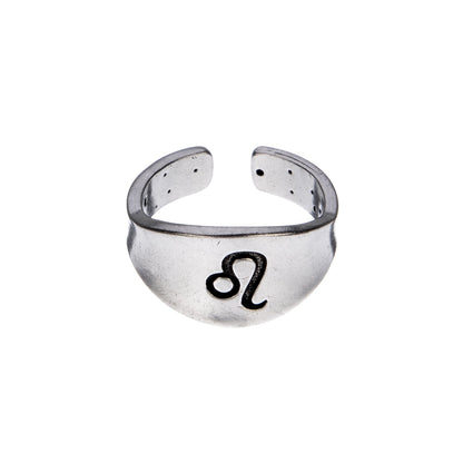 Zodiac Ring - Leo - Symbol