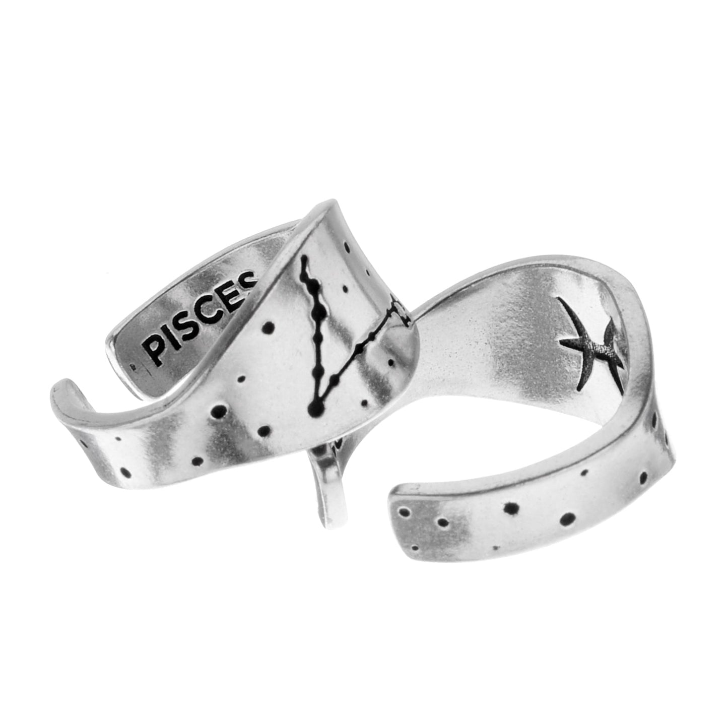 Zodiac Ring - Pisces - Celestial