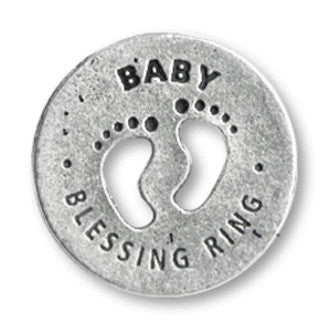Baby Blessing Ring (on back - bundle of joy) - Whitney Howard Designs