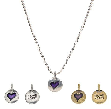 Brave Heart - Hearts of Gold Necklace