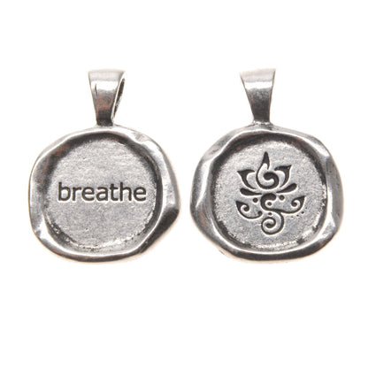 Breathe Wax Seal front and back