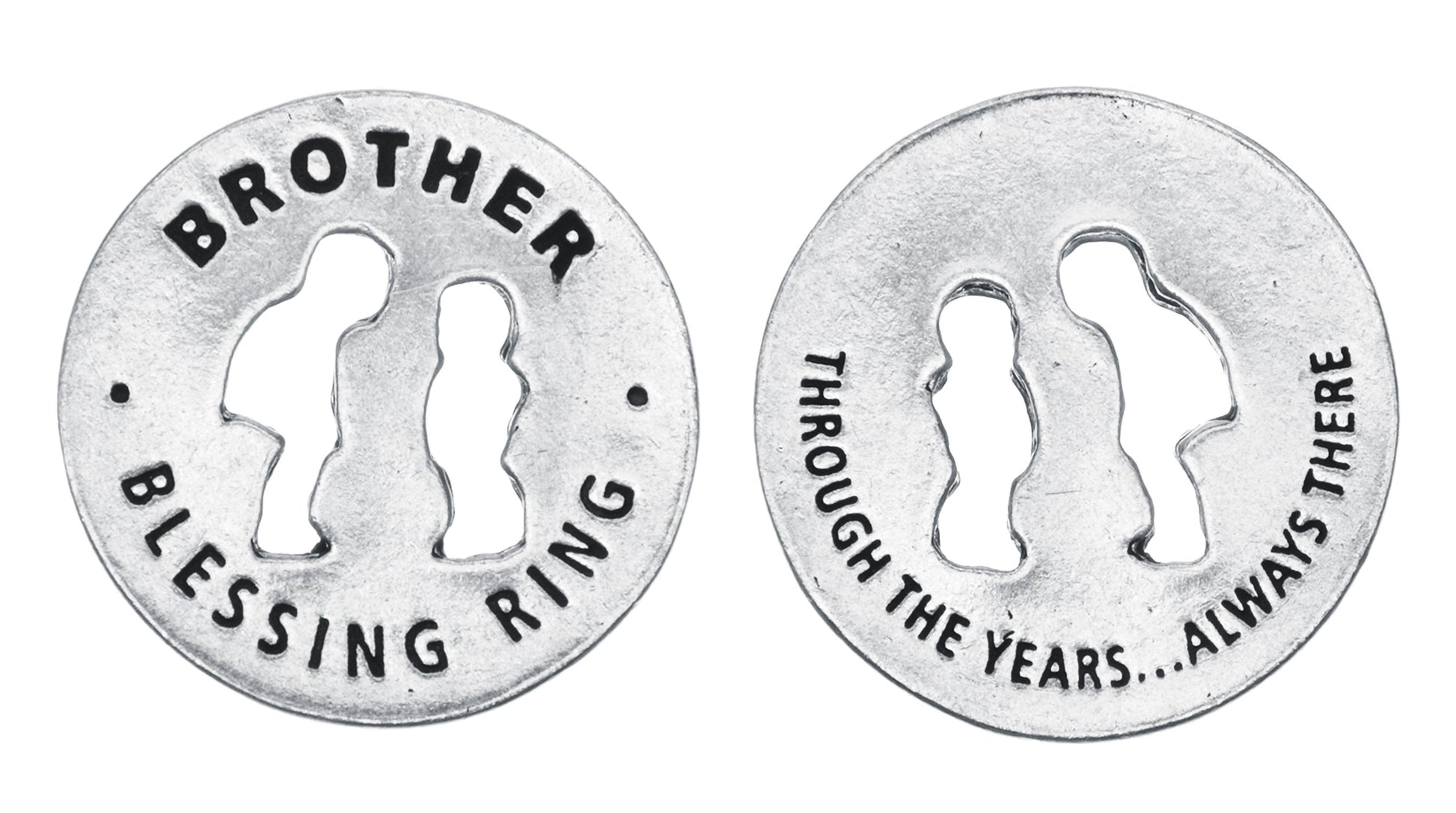 Brother Blessing Ring front and back