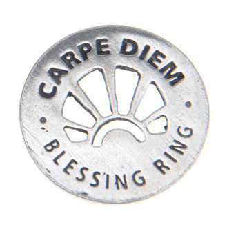 Carpe Diem Blessing Ring (on back - sieze the day) - Whitney Howard Designs
