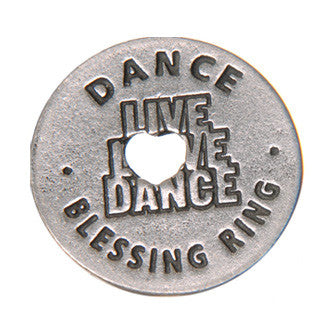 Dance Blessing Ring (on back - express yourself) - Whitney Howard Designs