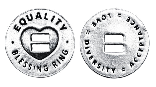 Equality Blessing Ring front and back