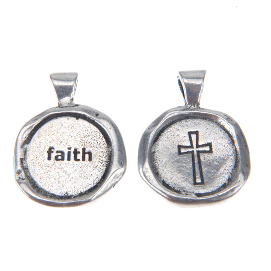 Faith Wax Seal front and back