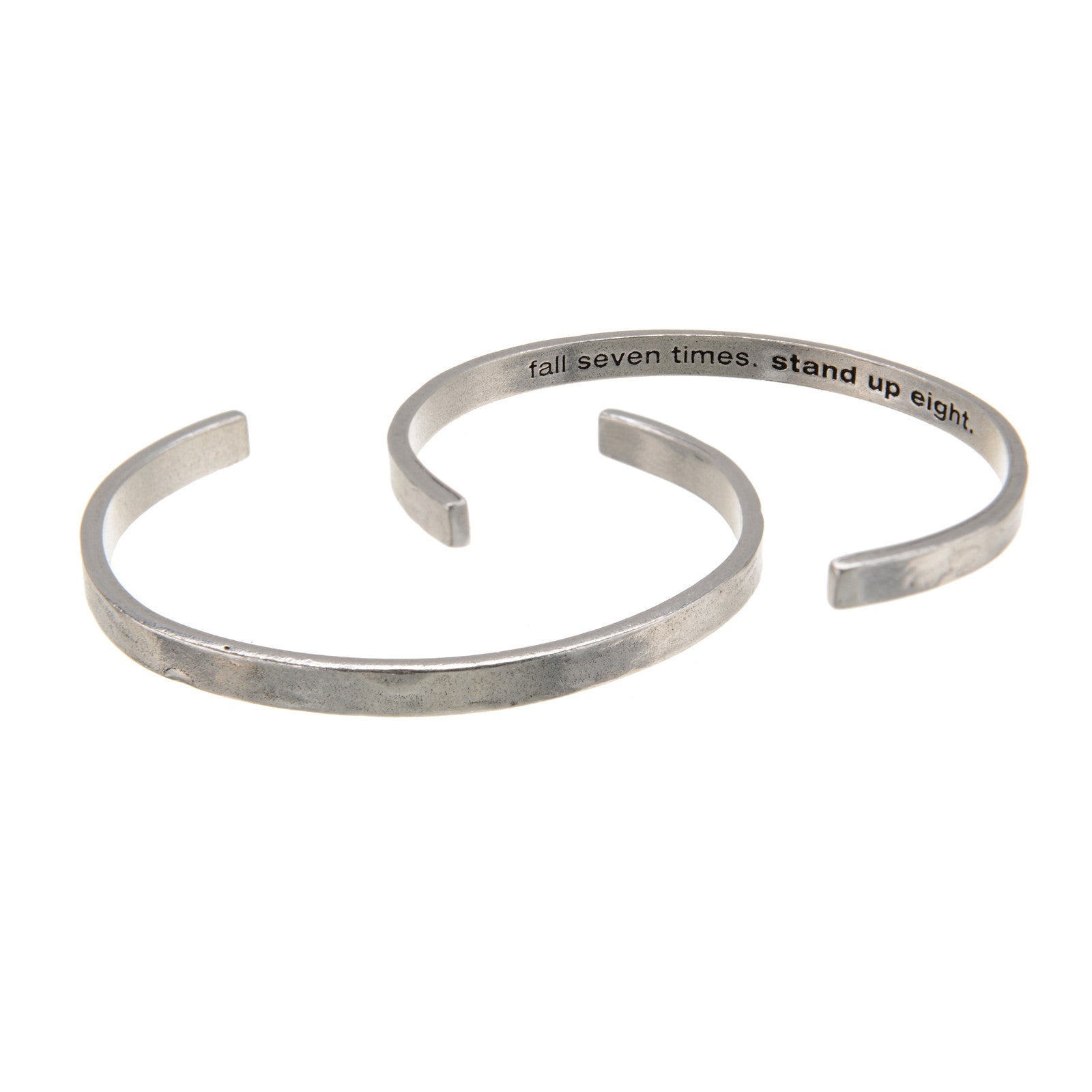 Fall Seven Times, Stand Up Eight DUDE Cuff Bracelet