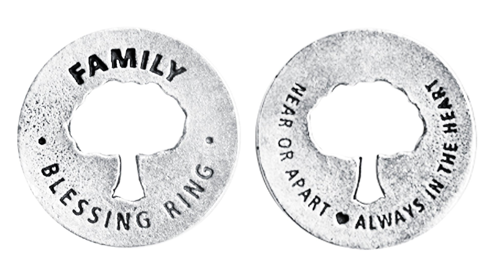 Family Blessing Ring front and back