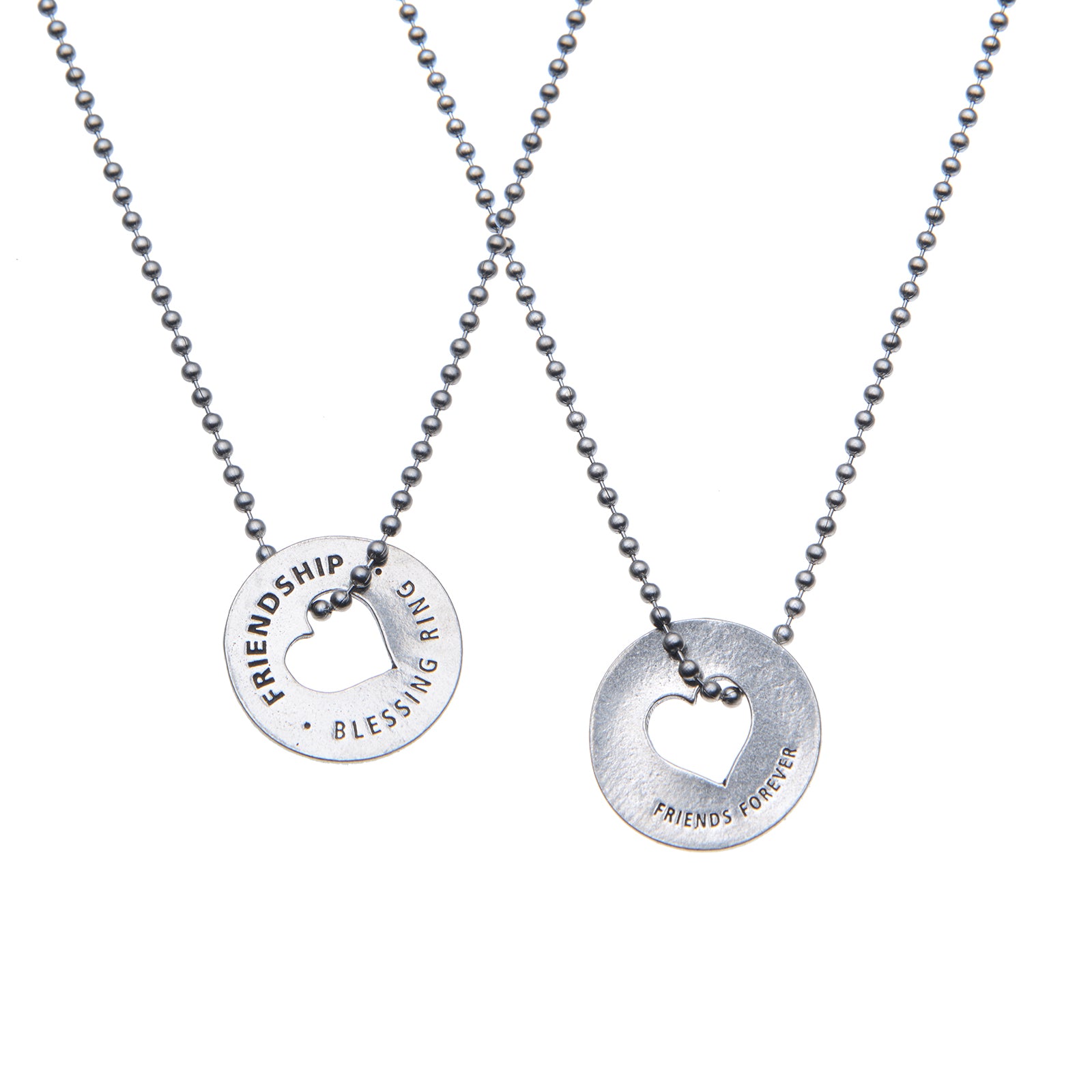Friendship Blessing Ring on a necklace