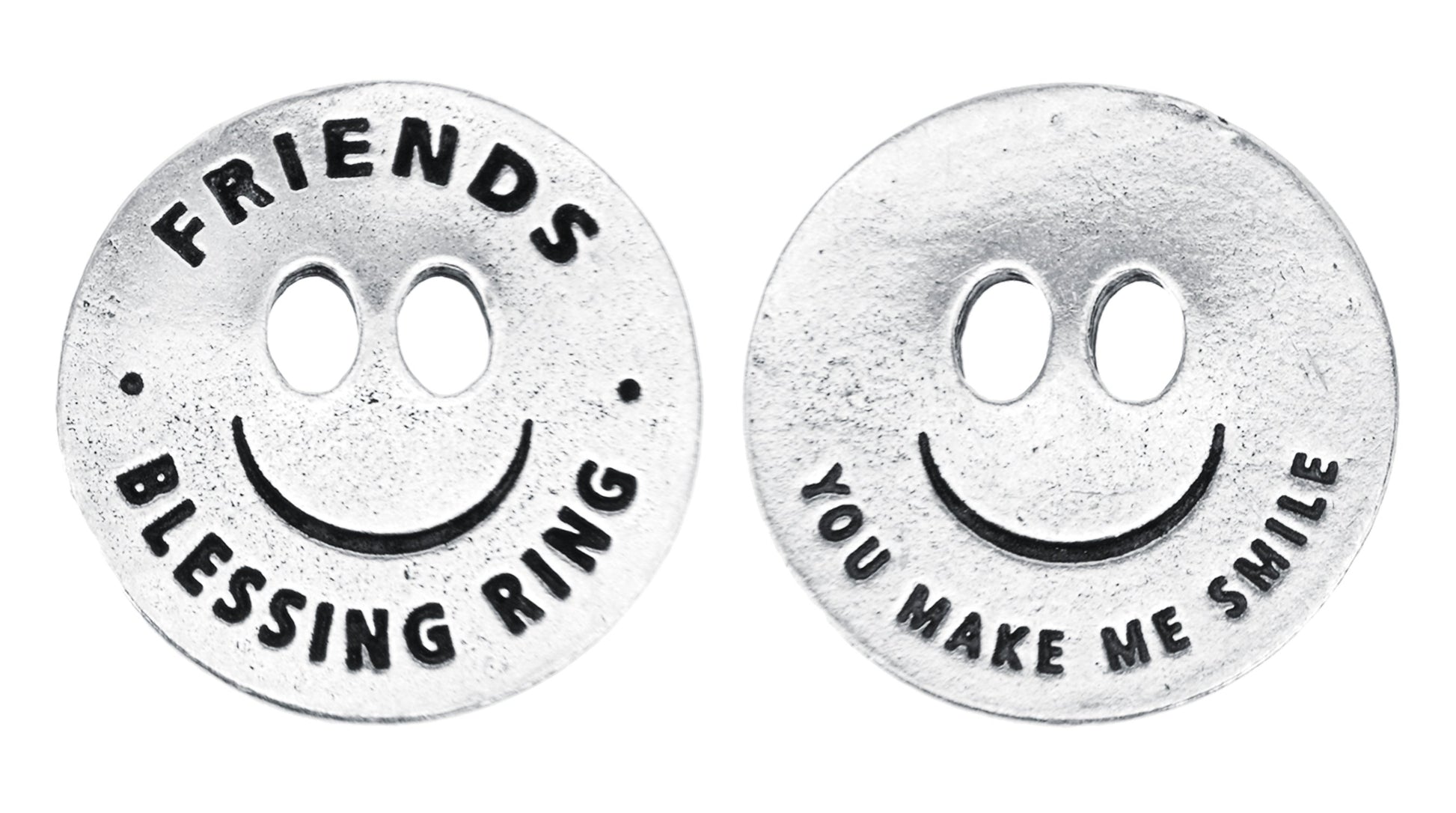 Friends Blessing Ring front and back