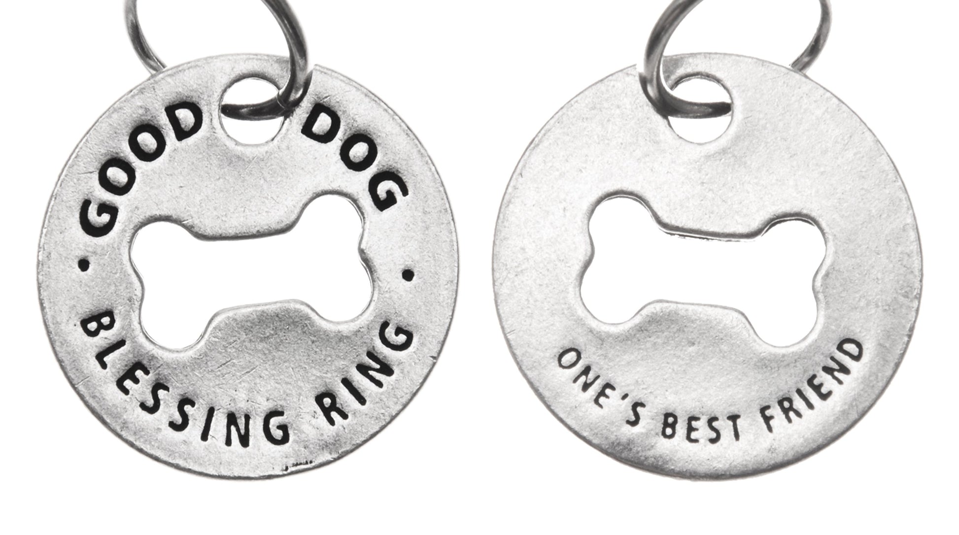 Good Dog Blessing Ring front and back