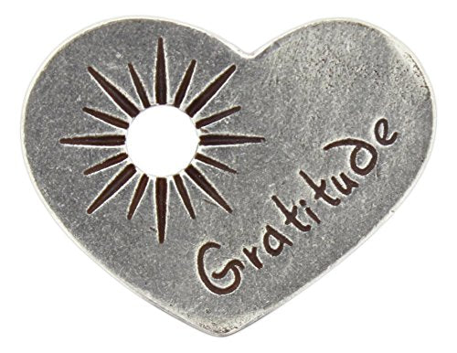 Gratitude/Grateful Heart Charm