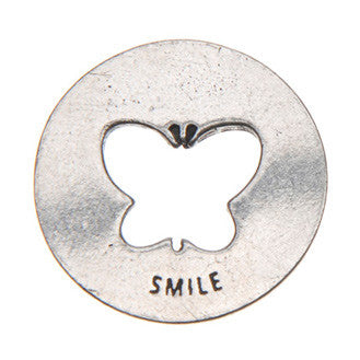 Happiness Blessing Ring (on back - smile) - Whitney Howard Designs