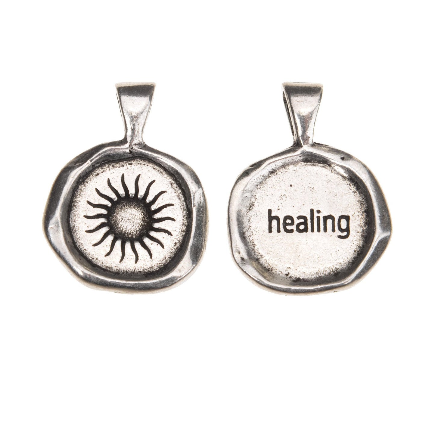 Healing Wax Seal front and back