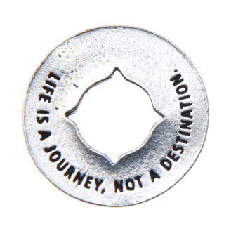 Journey Blessing Ring back (on back - life is a journey, not a destination)