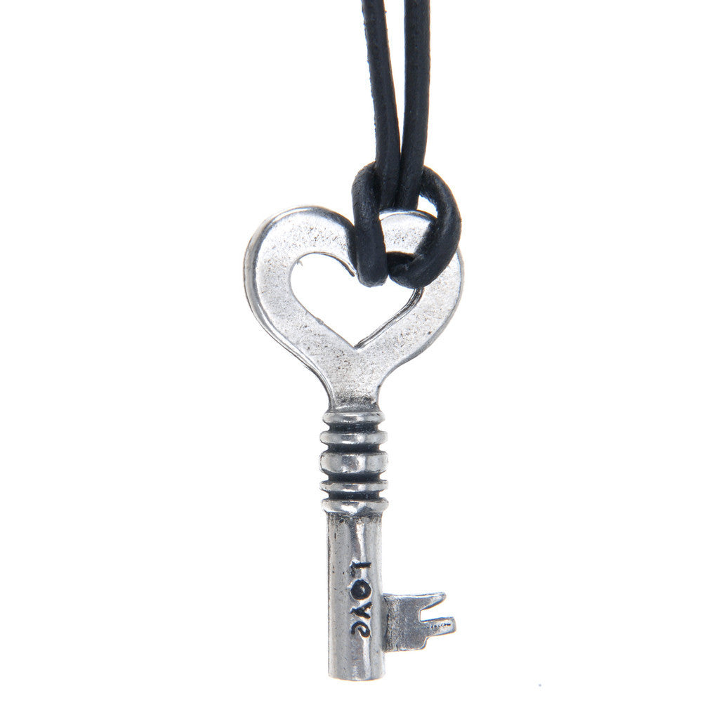 Dream Key Charm on lanyard