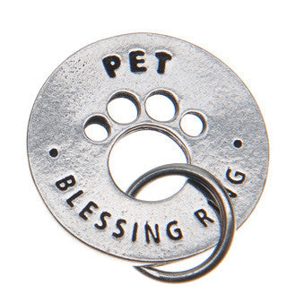 Pet Blessing Ring (on back - protect my pet) - Whitney Howard Designs
