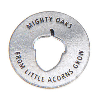 Son Blessing Ring back (on back - mighty oaks from little acorns grow)