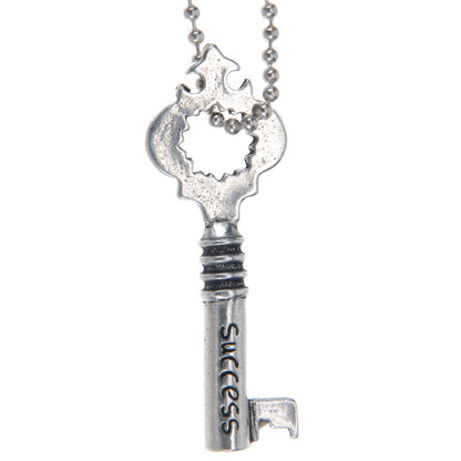 Success Key Charm on ball chain