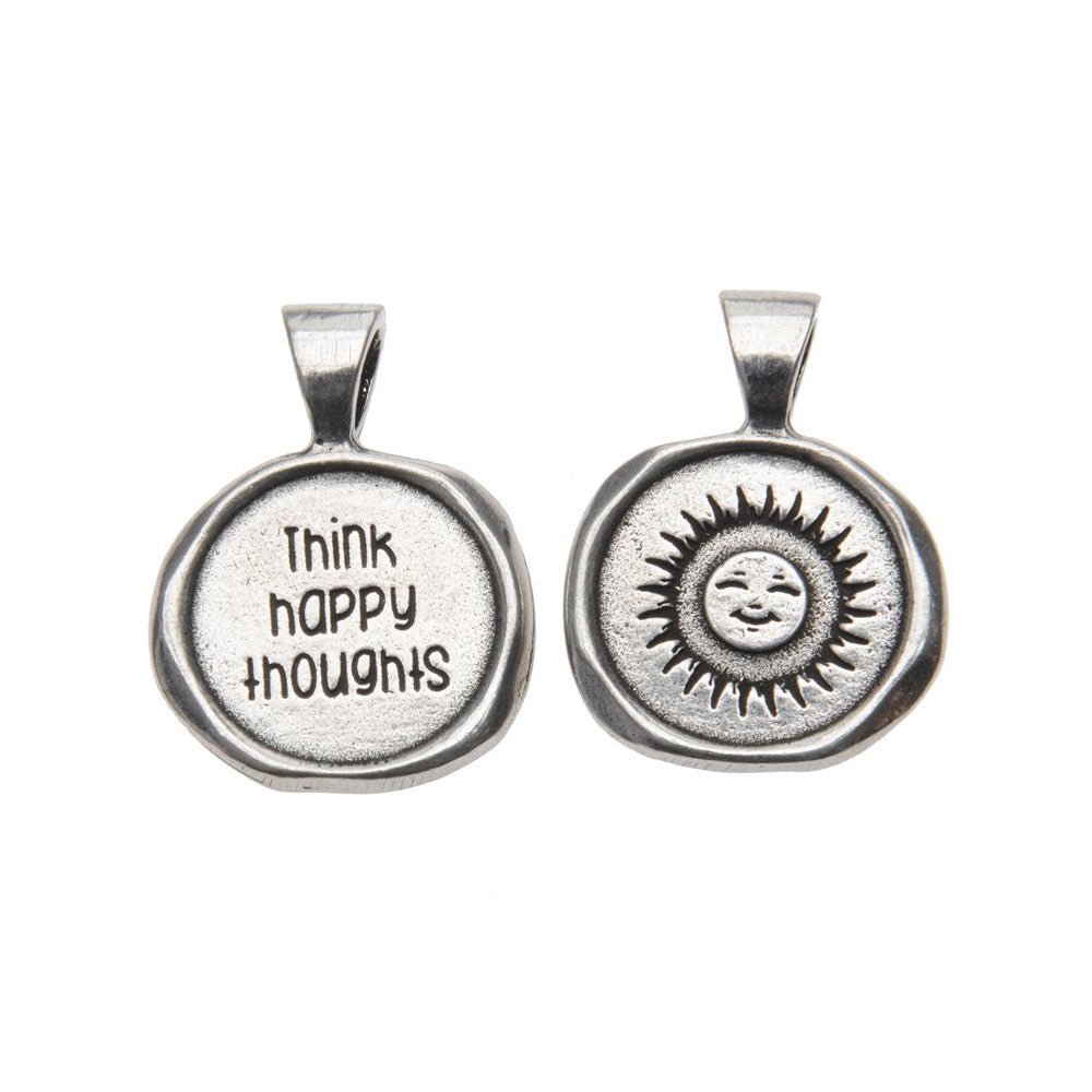 Think Happy Thoughts Wax Seal