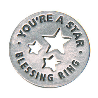You're A Star Blessing Ring front